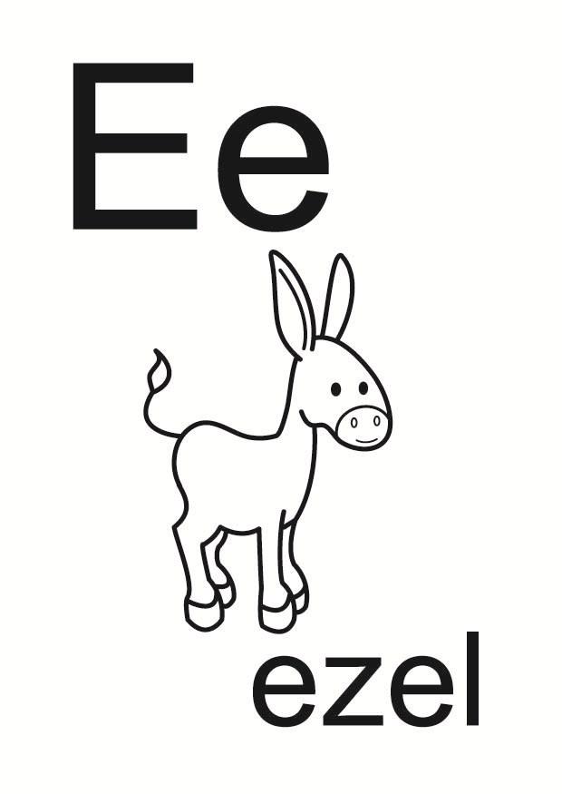 e Página para colorir e