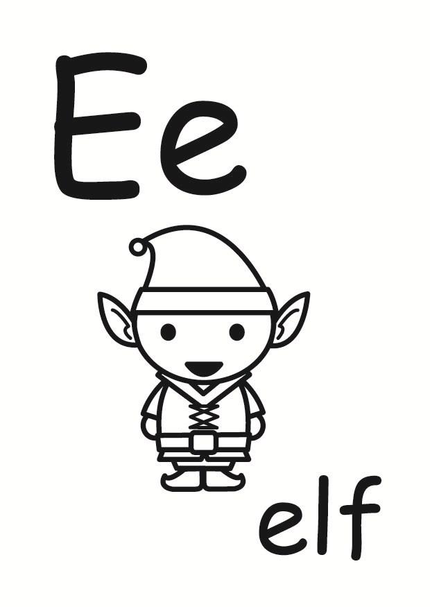 e Página para colorir e