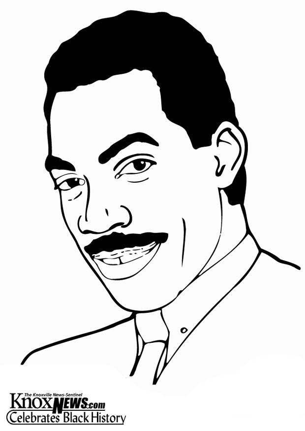 Página para colorir eddy murphy