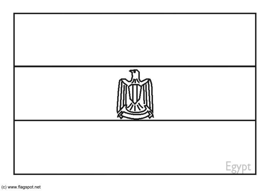 egito Página para colorir egito