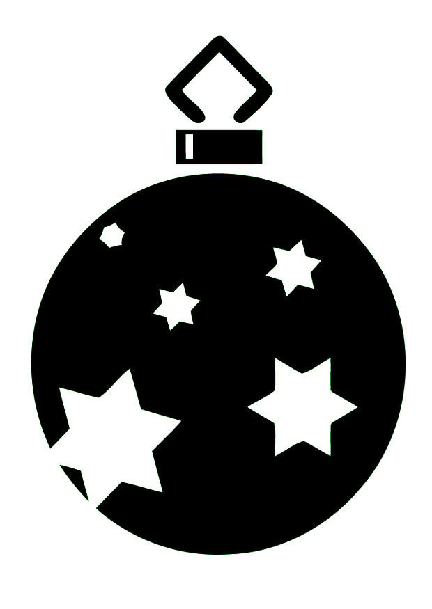 enfeite de natal Página para colorir enfeite de natal