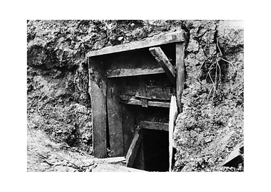entrada de refAºgio alemA£o Foto entrada de refAºgio alemA£o