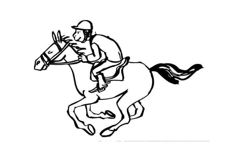 equitaA§A£o Página para colorir equitaA§A£o