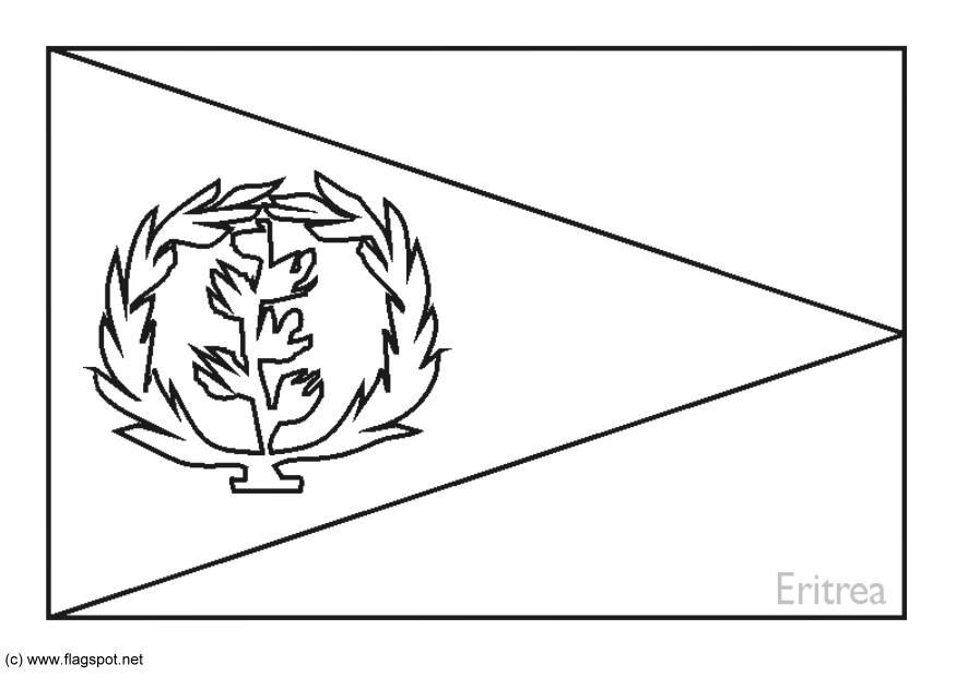 eritrea Página para colorir eritrea