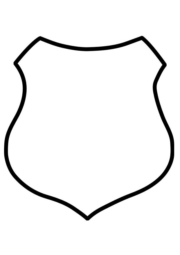 escudo Página para colorir escudo