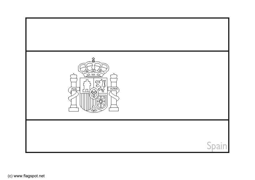 espanha 2 Página para colorir espanha 2