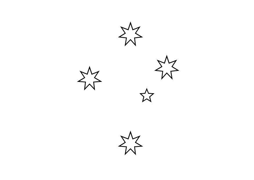 estrelas Página para colorir estrelas
