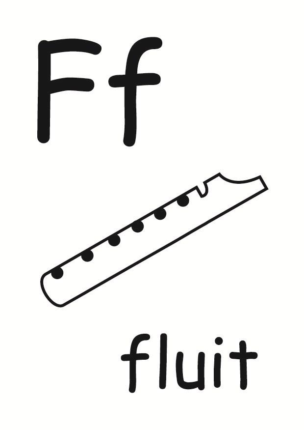 f Página para colorir f
