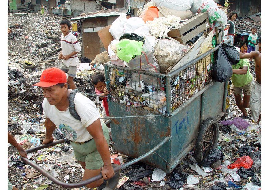 favela em jakarta Foto favela em jakarta