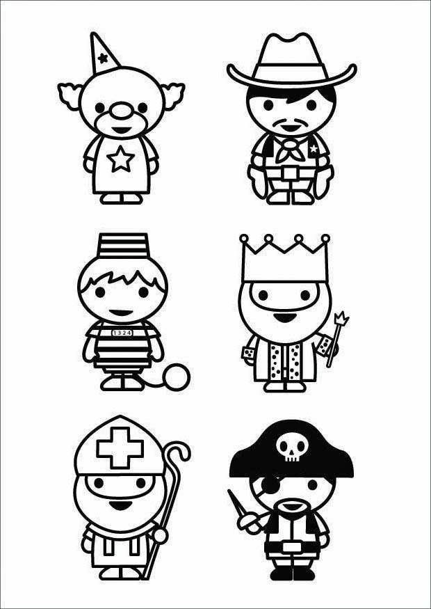 figurinhas Página para colorir figurinhas