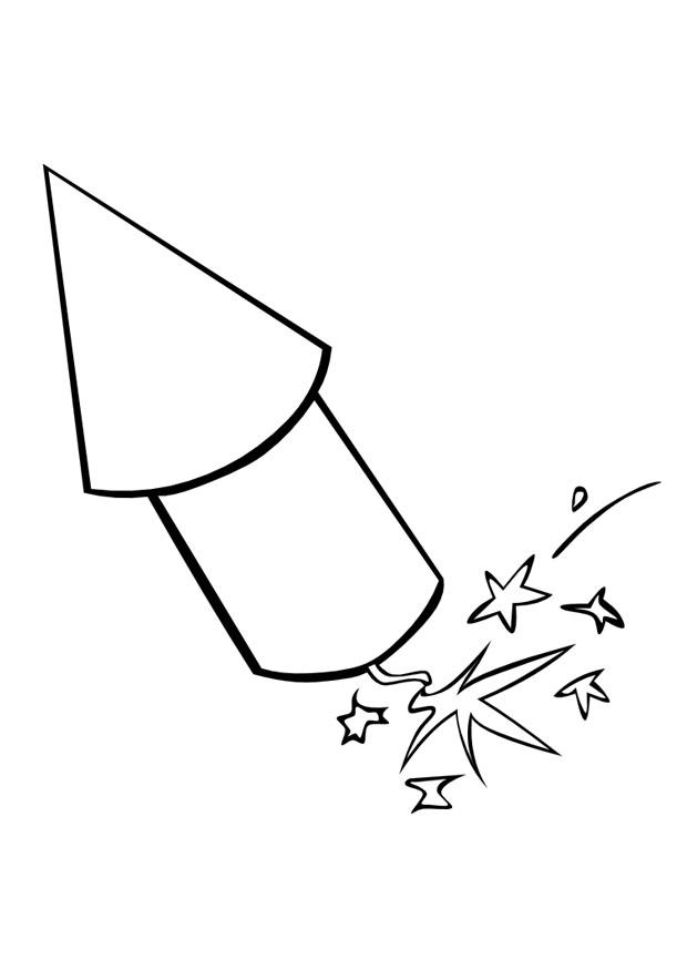 fogos de artifAcio Página para colorir fogos de artifAcio