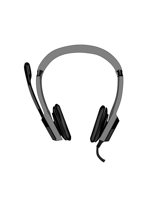 fones de ouvido Página para colorir fones de ouvido