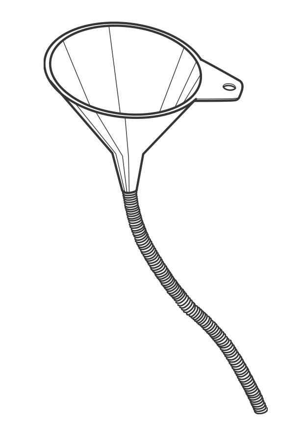 funil Página para colorir funil