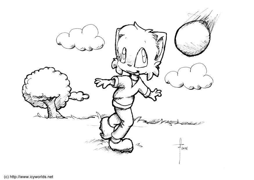 futebol Página para colorir futebol