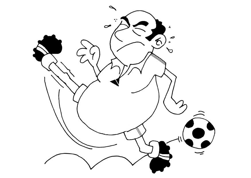 futebol Página para colorir futebol