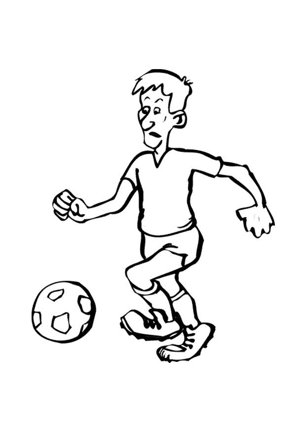 futebol Página para colorir futebol