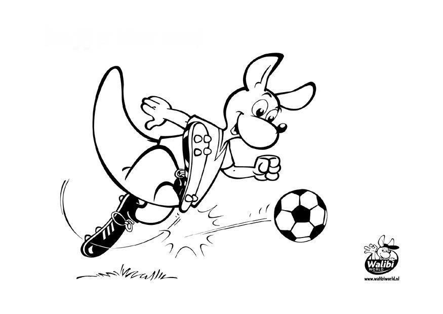 futebol Página para colorir futebol