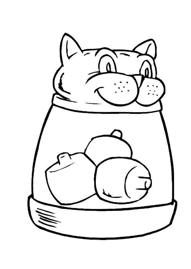 gato Página para colorir gato