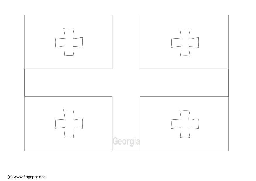 georgia Página para colorir georgia