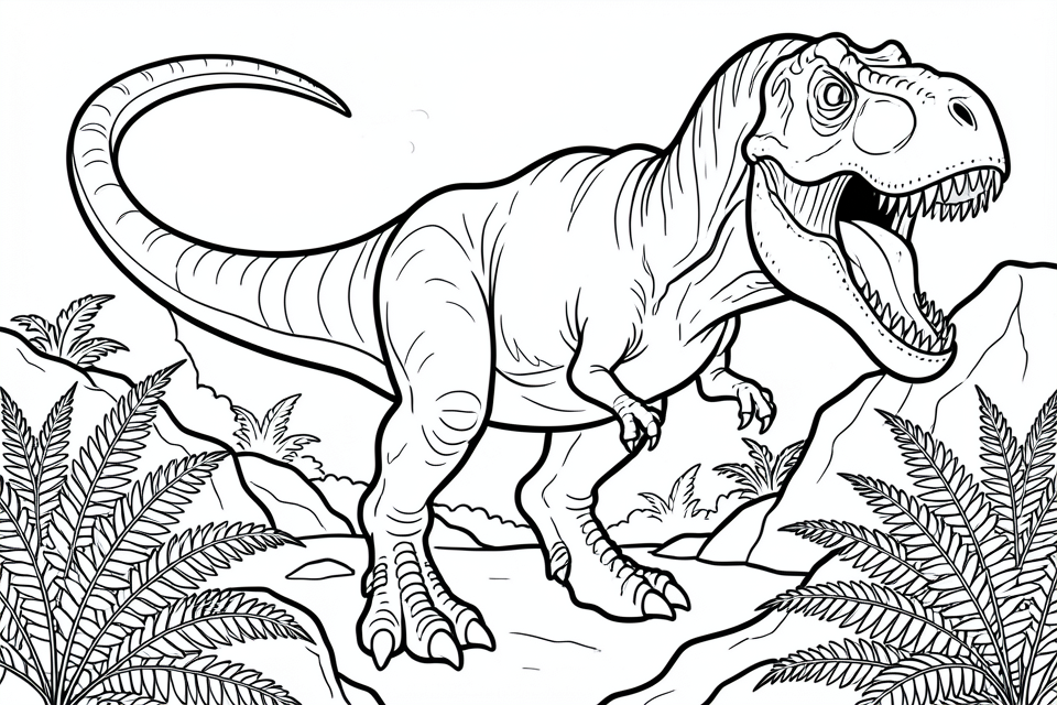 giganotossauro Página para colorir giganotossauro