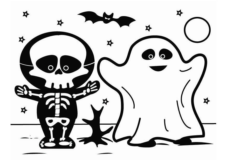 halloween Página para colorir halloween