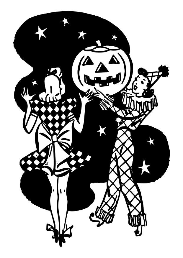 halloween Página para colorir halloween