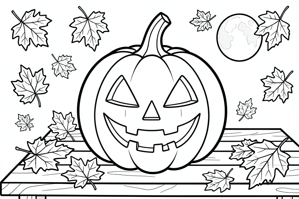 halloween Página para colorir halloween