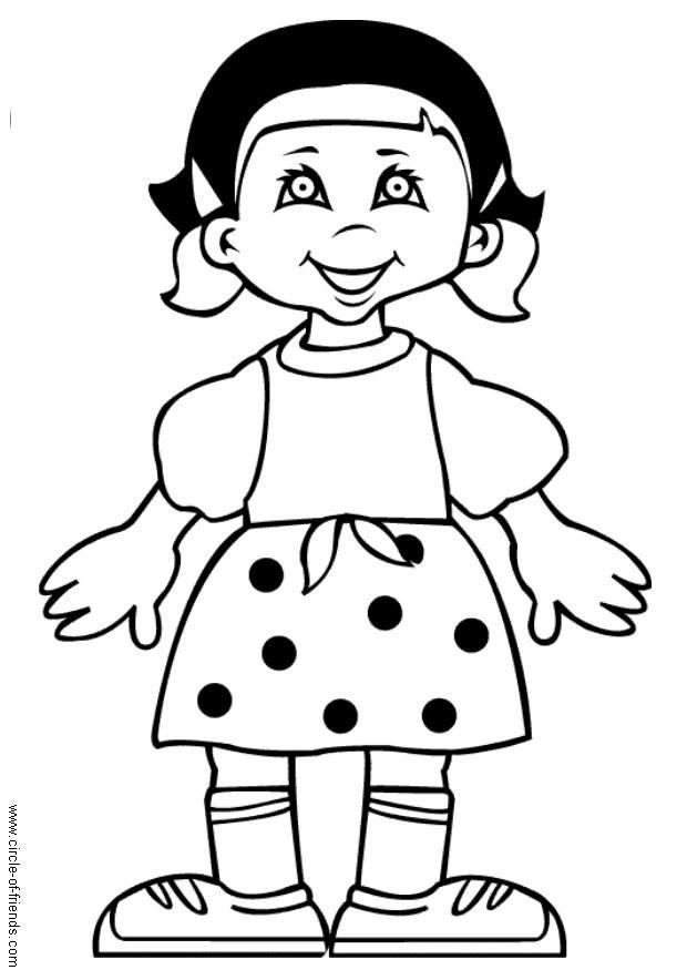 heidi Página para colorir heidi