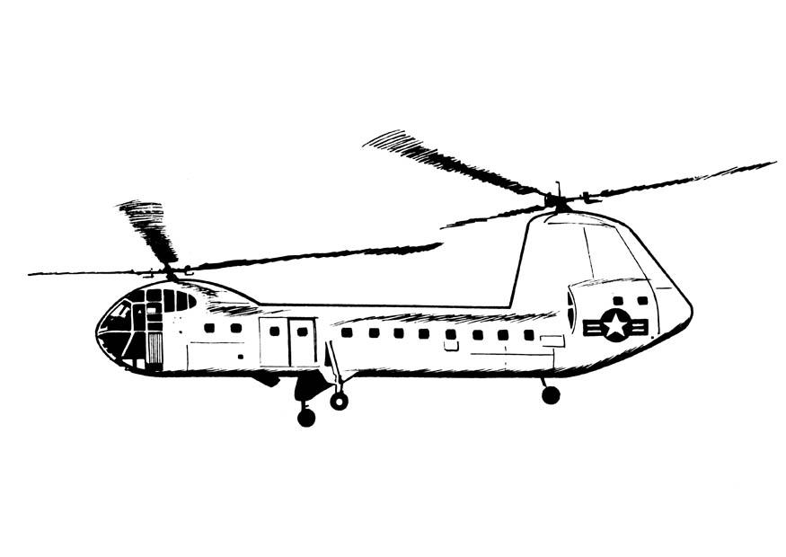 helicA³ptero Página para colorir helicA³ptero