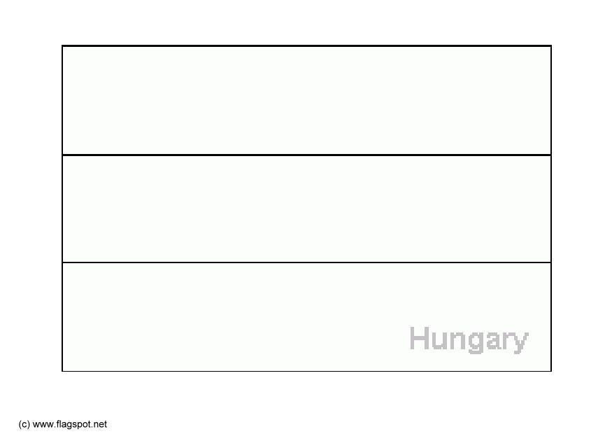 hungria Página para colorir hungria