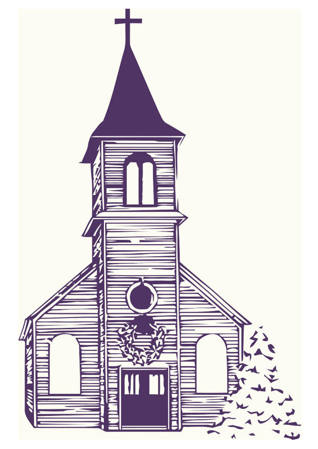 igreja no inverno imagem igreja no inverno