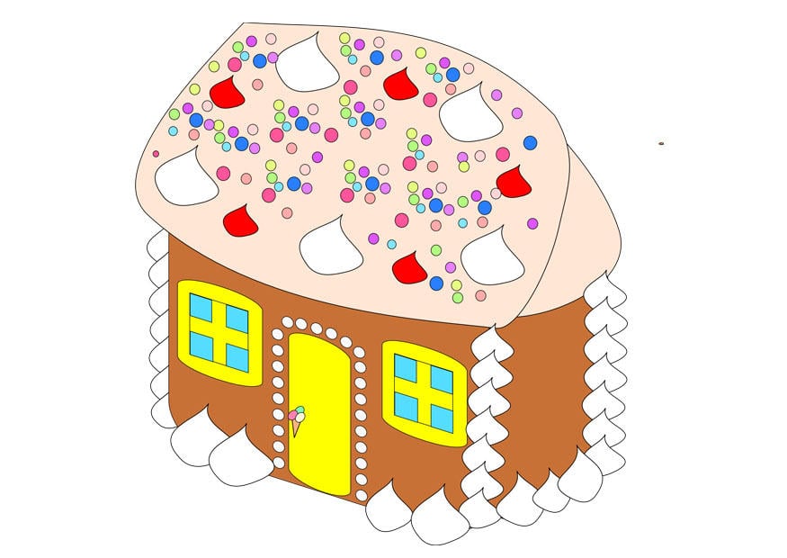 imagem casinha de pA£o de gengibre 