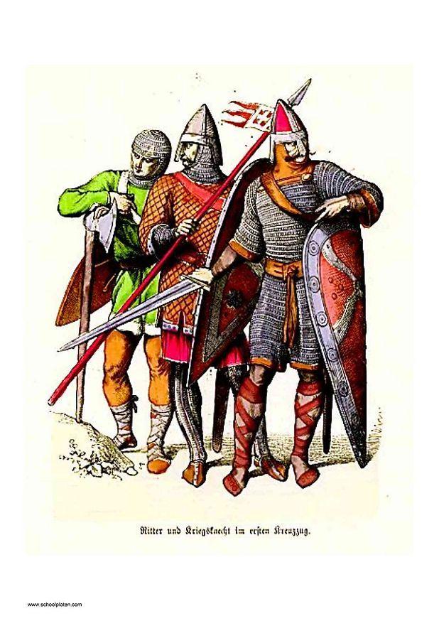 imagem cavaleiros da primeira cruzada