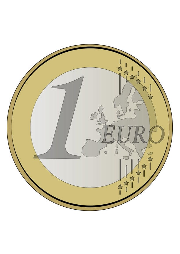 imagem moeda de 1 euro