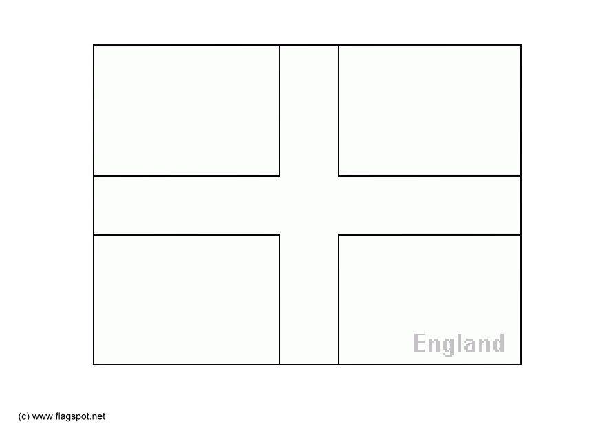 Página para colorir inglaterra