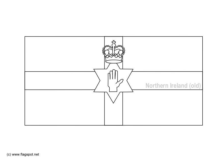 irlanda do norte Página para colorir irlanda do norte