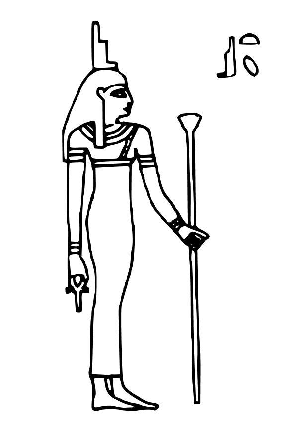 isis Página para colorir isis