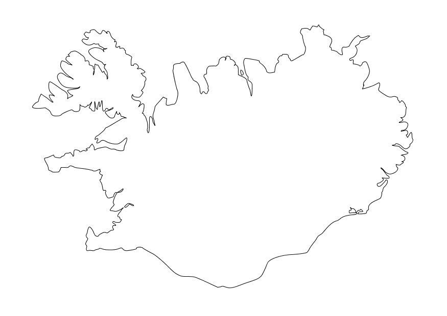islA¢ndia Página para colorir islA¢ndia