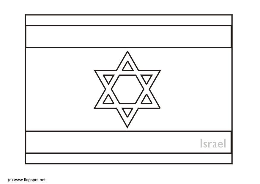 israel Página para colorir israel