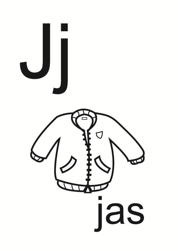 j Página para colorir j