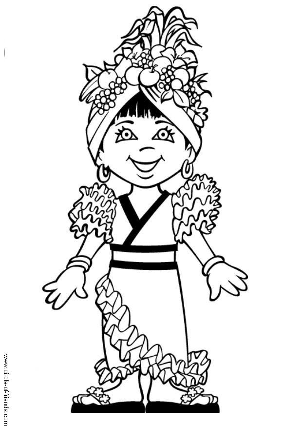 janaina Página para colorir janaina