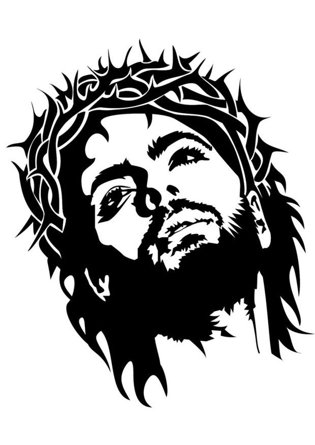 jesus Página para colorir jesus