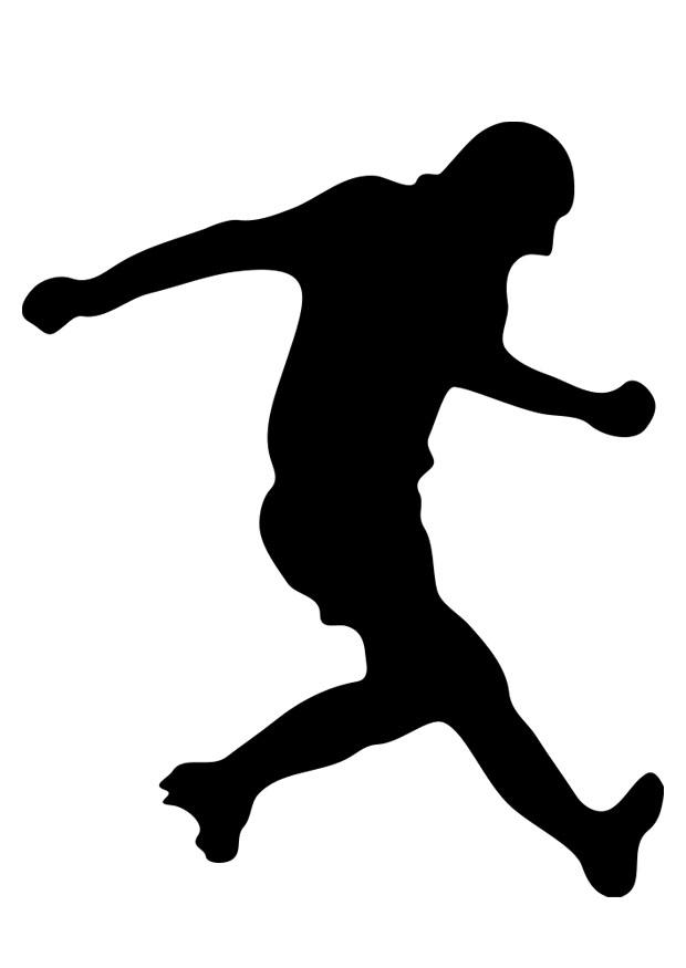 jogador de futebol Página para colorir jogador de futebol