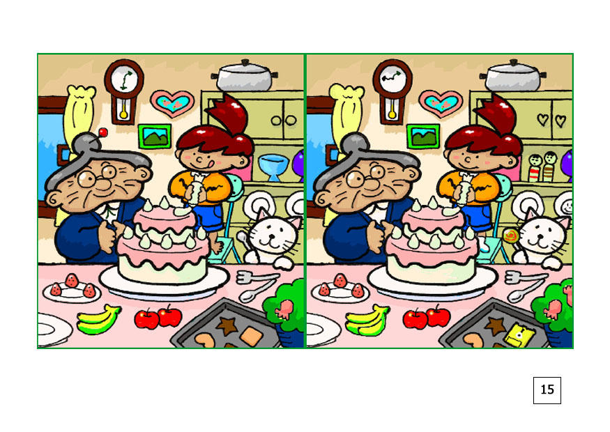 jogo dos erros - fazendo uma torta imagem jogo dos erros - fazendo uma torta