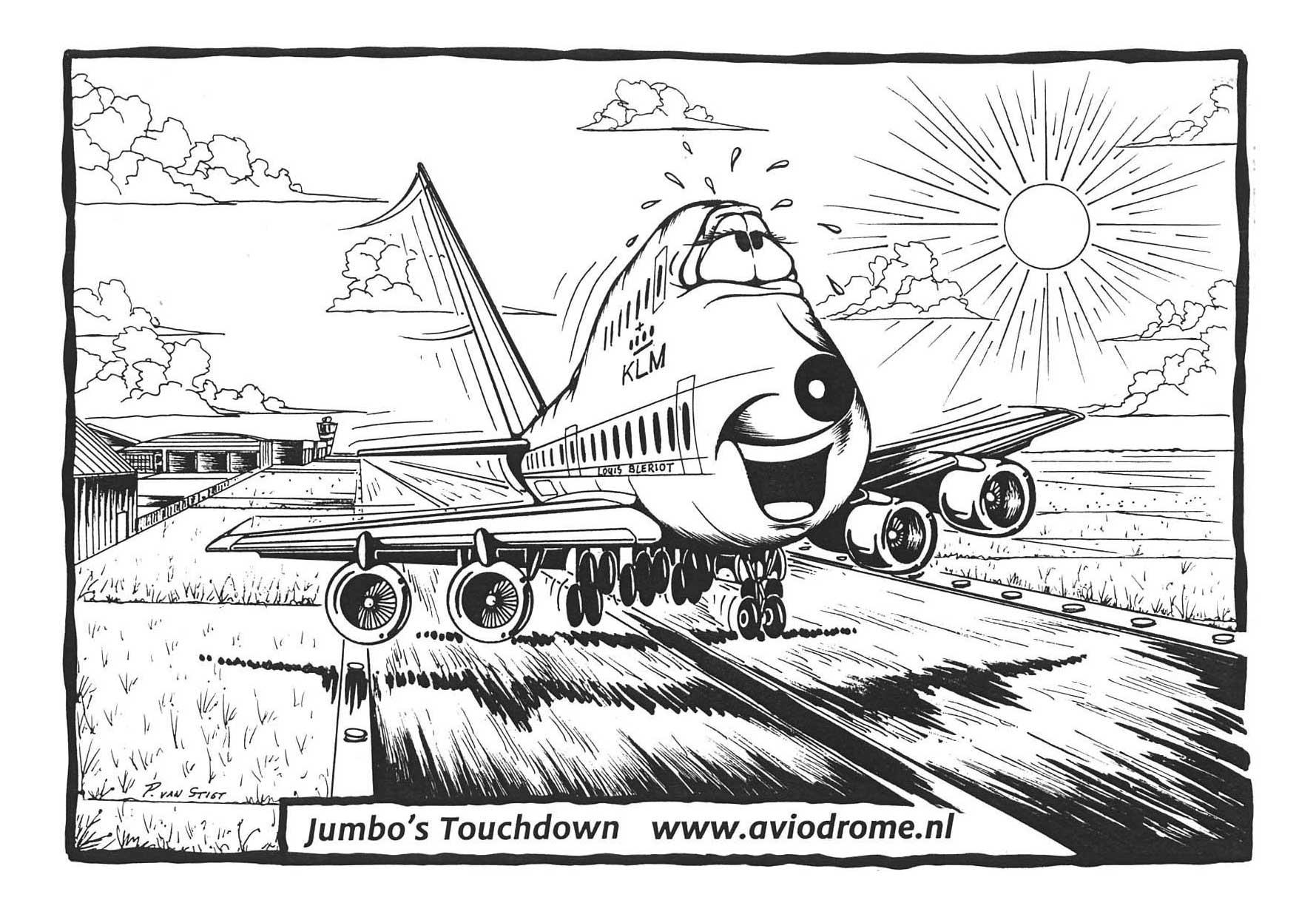 jumbo Página para colorir jumbo