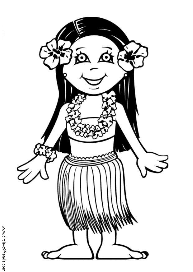 leilani Página para colorir leilani