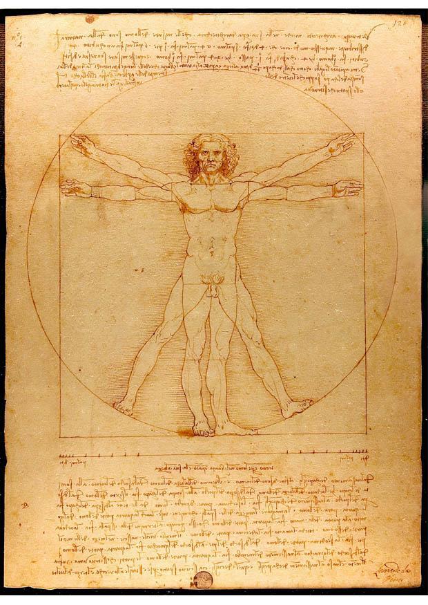 leonardo da vinci - homem vitruviano imagem leonardo da vinci - homem vitruviano