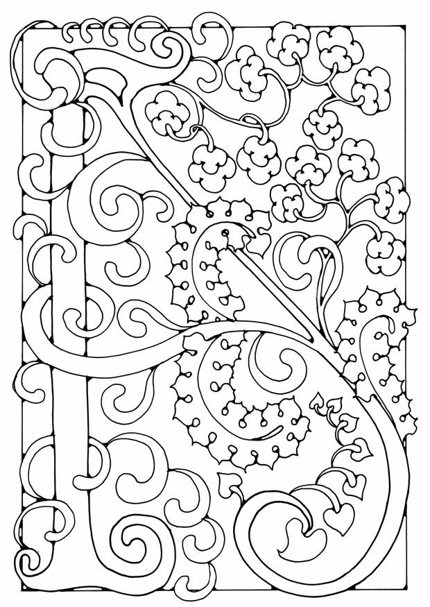 letra - a Página para colorir letra - a