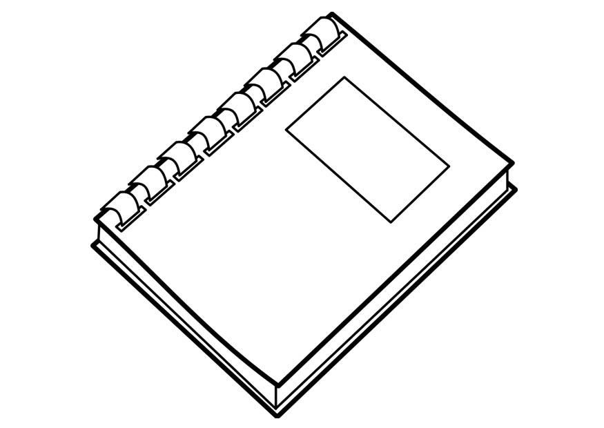 livro Página para colorir livro