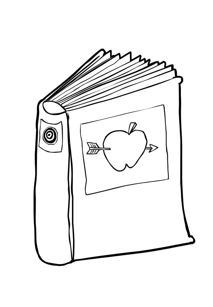 livro (2) Página para colorir livro (2)